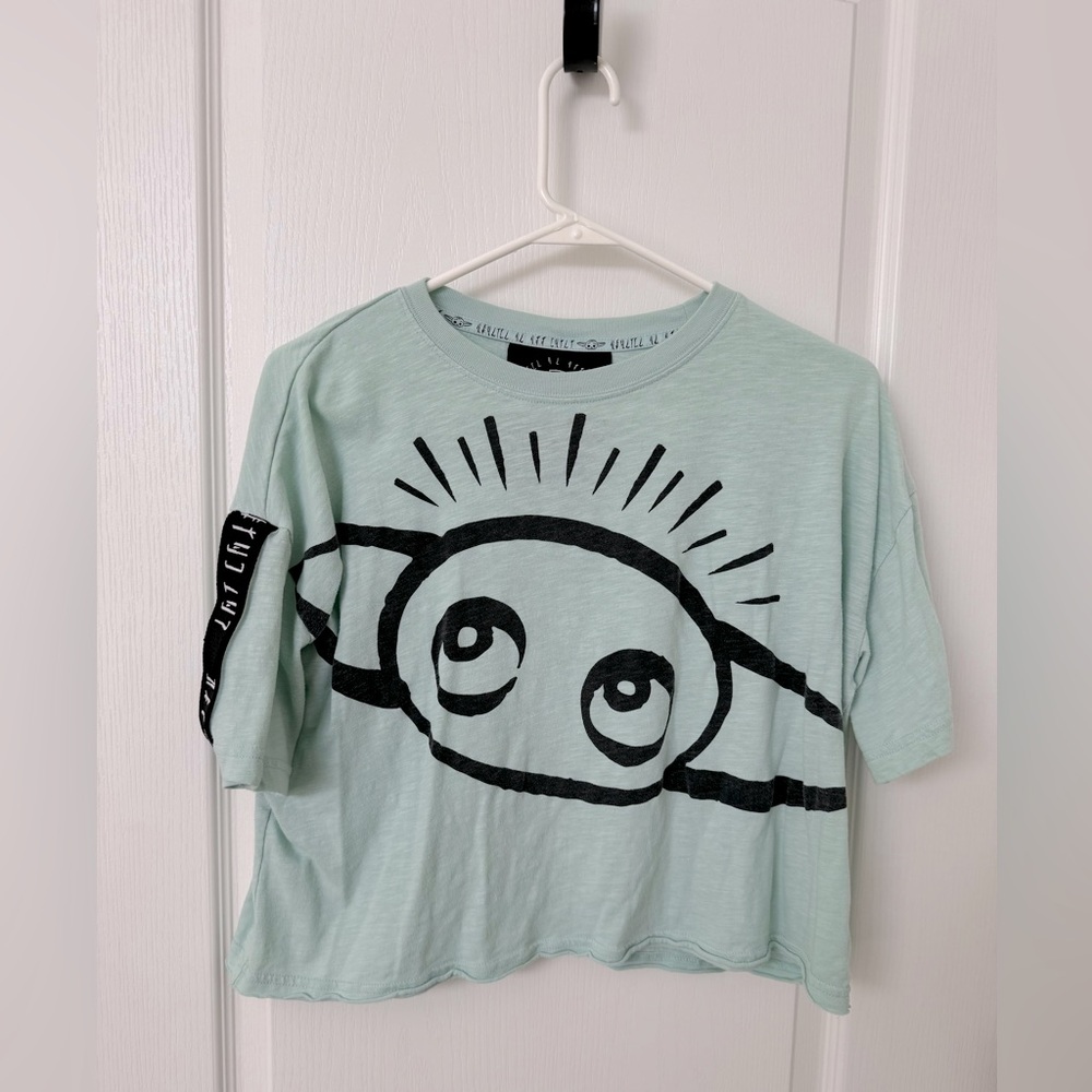 Disney Parks Star Wars The Child Baby Yoda Crop Top